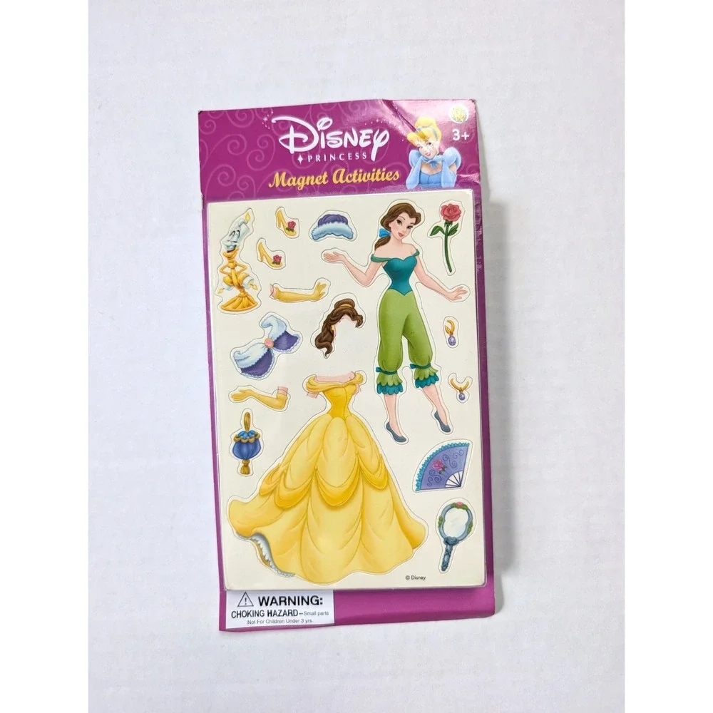 Disney Princess‎ Magnet Activities Cinderella Belle Aurora Sandylion Dress Up